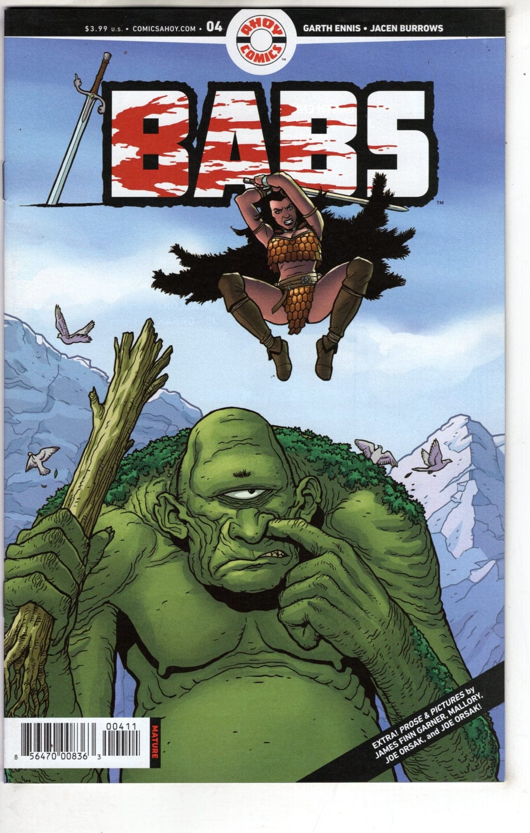 AHOY COMICS COMIC BOOK Babs #4 CVR A [VF/NM]