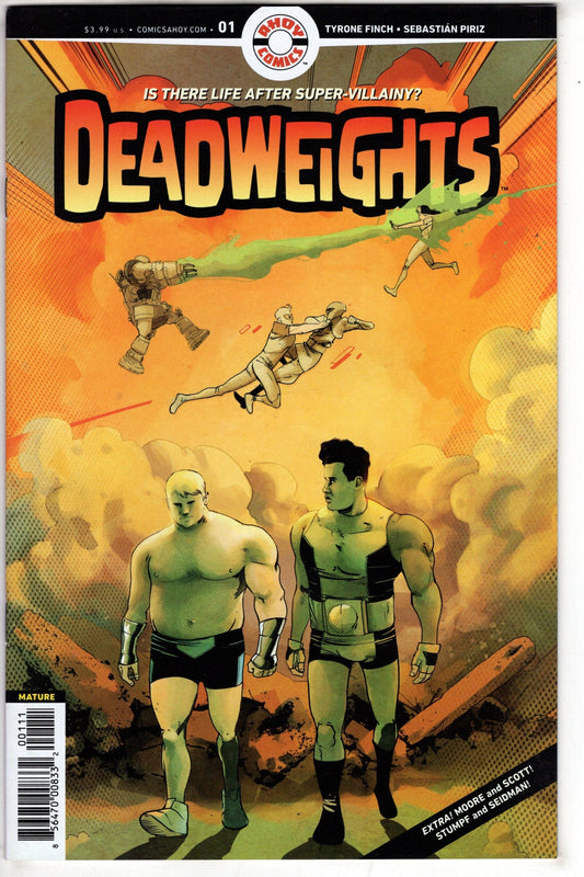 AHOY COMICS COMIC BOOK Deadweights #1 (Of 6) Cover A Sebastian Piriz (Mature)