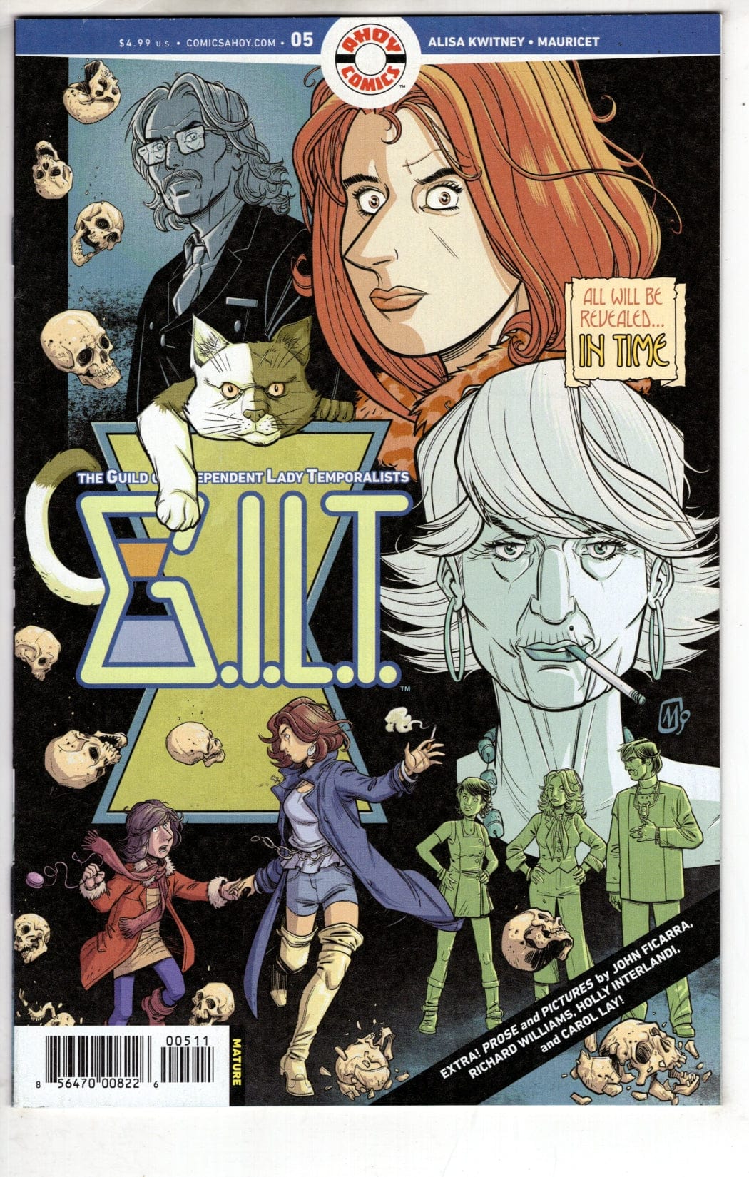 AHOY COMICS COMIC BOOK GILT #5 (OF 5) (MR) (VF/NM)