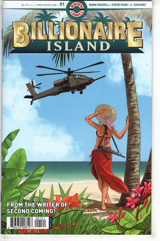 AHOY COMICS Comics BILLIONAIRE ISLAND #1 CVR B GUERRA (MR)