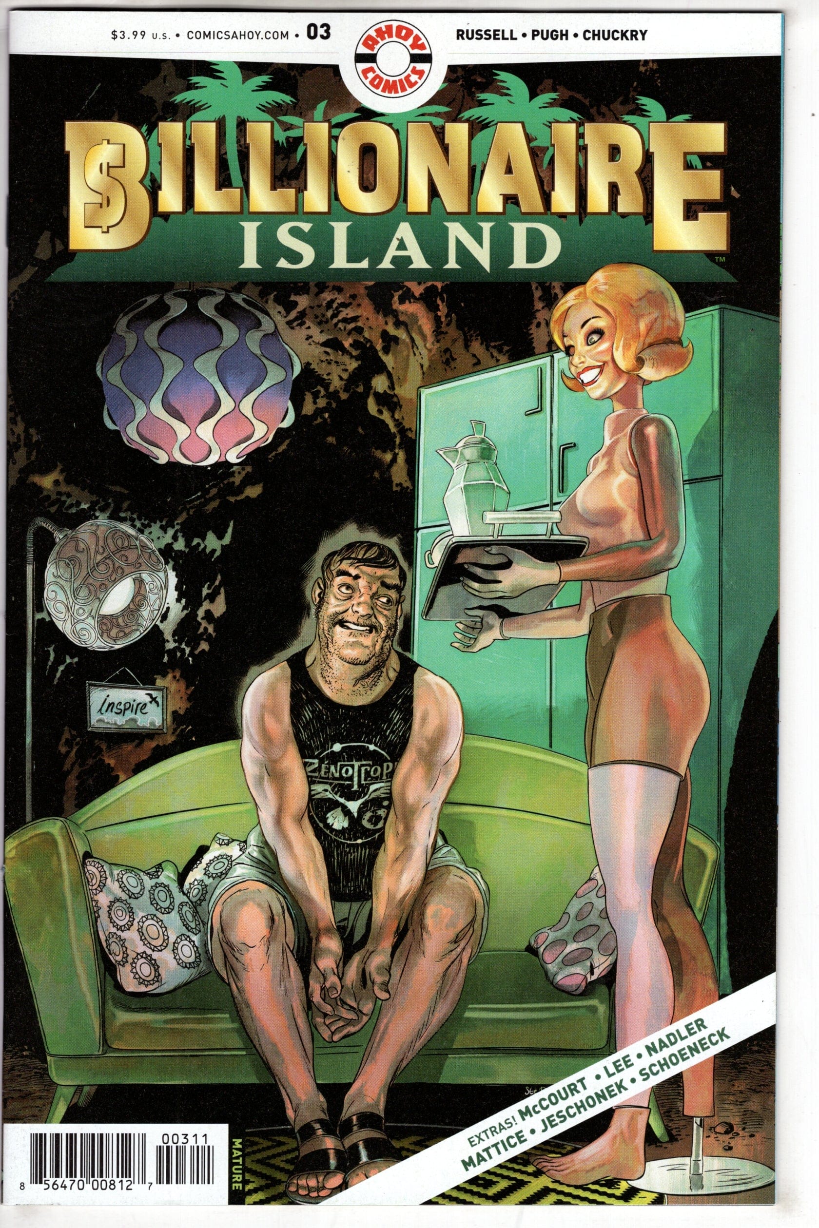 AHOY COMICS Comics BILLIONAIRE ISLAND #3 (MR)