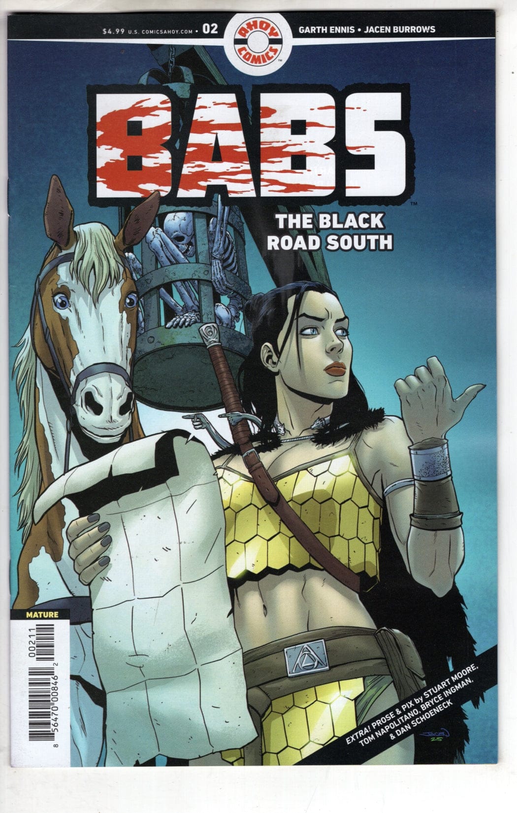 Ahoy NEW THIS WEEK BABS THE BLACK ROAD SOUTH #2 (OF 6) (MR) (VF/NM)