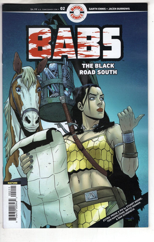 Ahoy NEW THIS WEEK BABS THE BLACK ROAD SOUTH #2 (OF 6) (MR) (VF/NM)