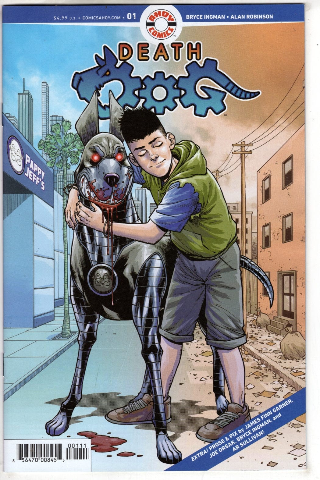 Ahoy NEW THIS WEEK DEATH DOG #1 (OF 2) CVR A ALAN ROBINSON