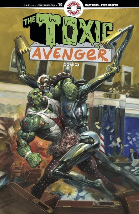 Ahoy NEW THIS WEEK TOXIC AVENGER COMICS #10 CVR A FRED HARPER (MR) (VF/NM)