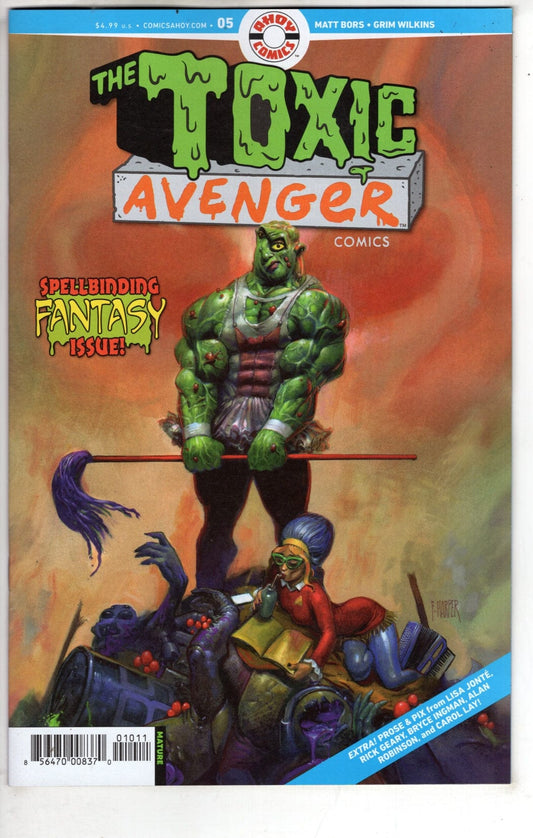 Ahoy NEW THIS WEEK TOXIC AVENGER COMICS #5 CVR A