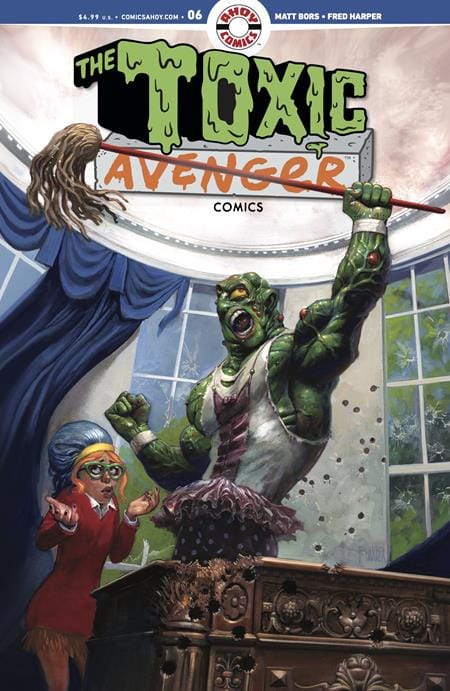 Ahoy NEW THIS WEEK TOXIC AVENGER COMICS #6 CVR A FRED HARPER (MR) (VF/NM)