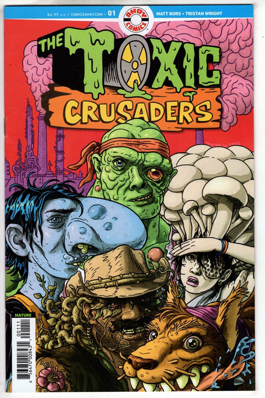 Ahoy NEW THIS WEEK TOXIC CRUSADERS #1 (OF 5) CVR A TRISTAN WRIGHT (MR)
