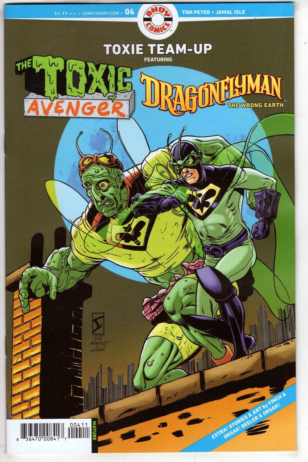 Ahoy NEW THIS WEEK TOXIE TEAM UP #4 (OF 5) CVR A JAMAL IGLE (MR)
