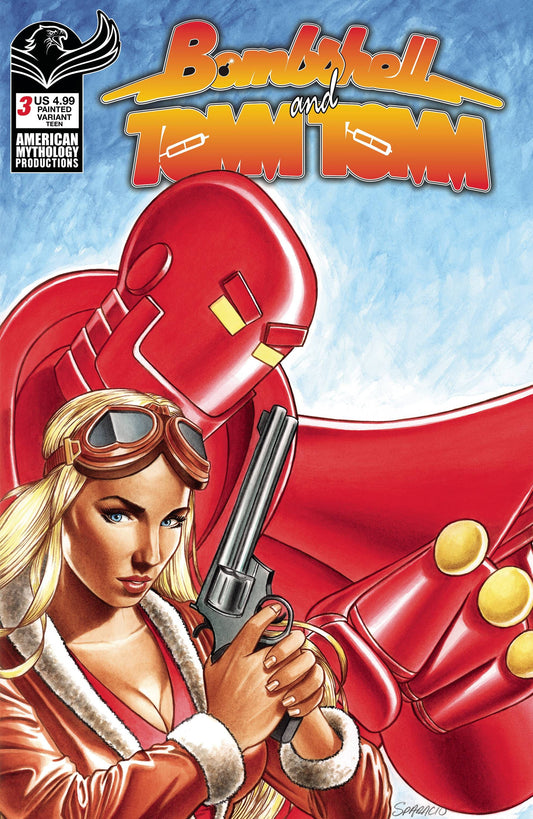 AMERICAN MYTHOLOGY PRODUCTIONS Comics BOMBSHELL & TOMMTOMM #3 CVR C SPARACIO PAINTED FOC