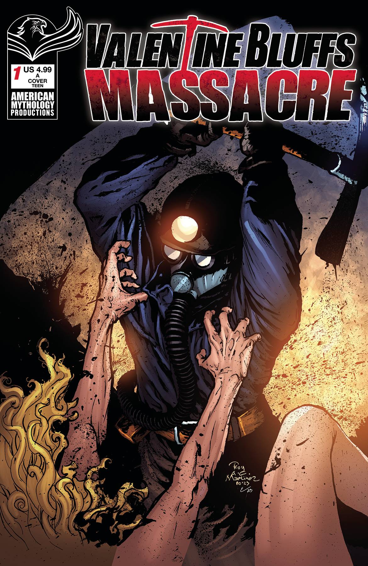 AMERICAN MYTHOLOGY PRODUCTIONS NEW THIS WEEK MY BLOODY VALENTINE #1 CVR A MARTINEZ (MR) (VF/NM)