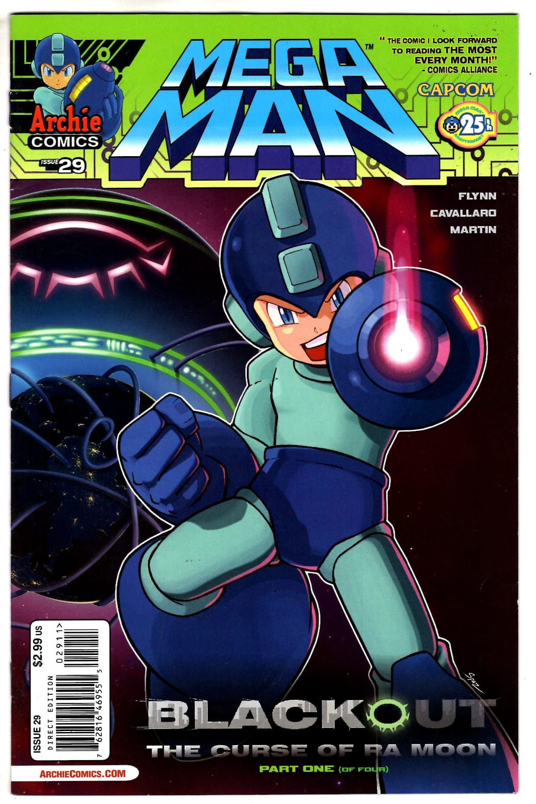 ARCHIE COMIC PUBLICATIONS COMIC BOOK MEGA MAN #29 REG CVR (VF)