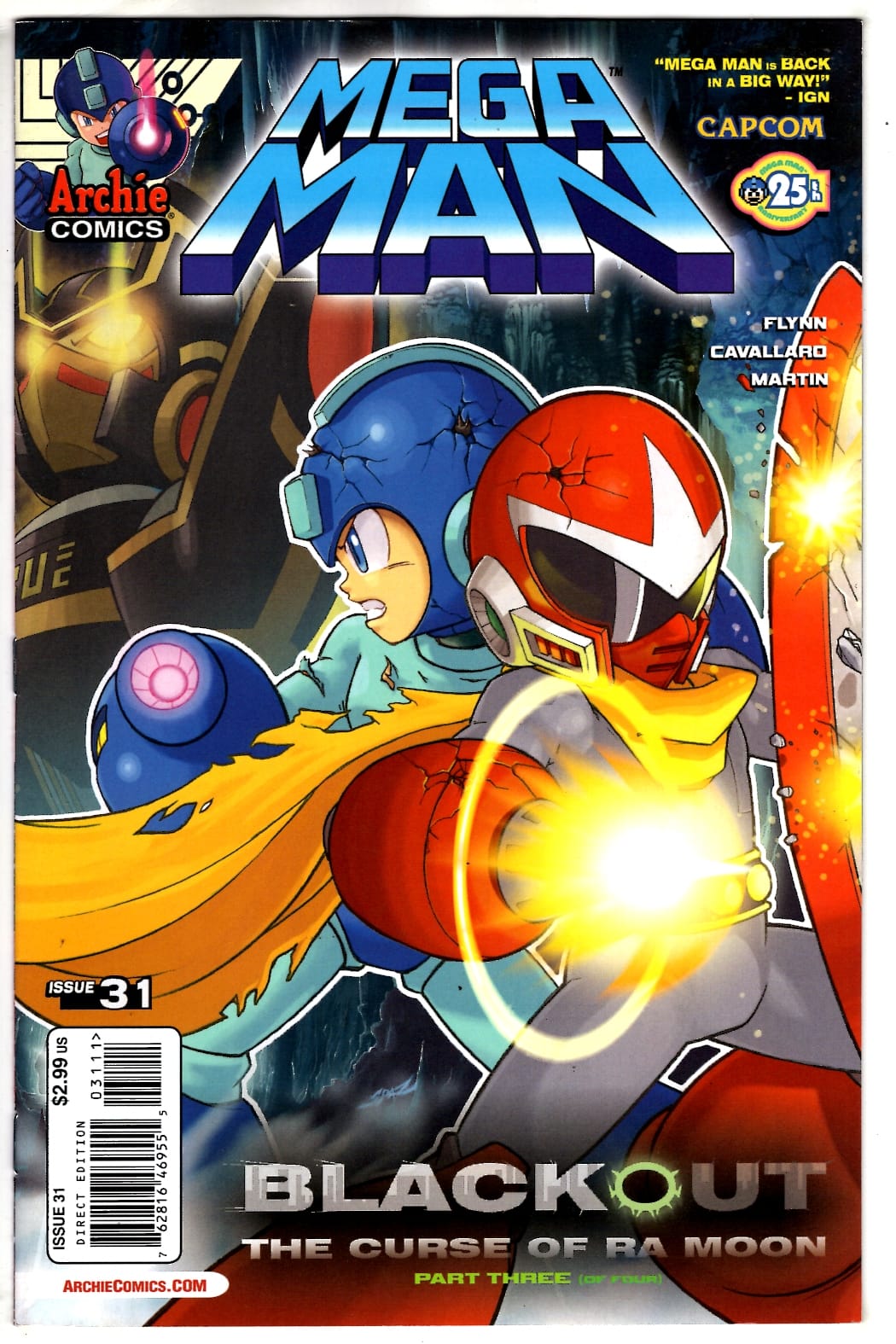 ARCHIE COMIC PUBLICATIONS COMIC BOOK MEGA MAN #31 REG CVR (VF)