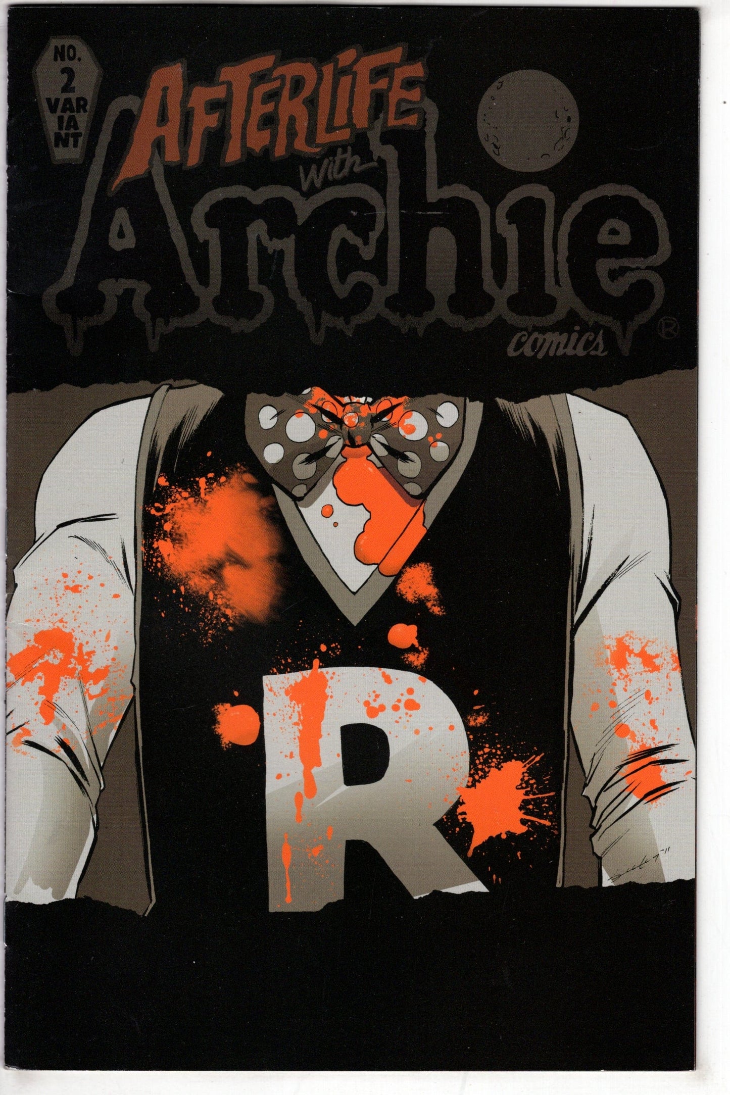 ARCHIE COMIC PUBLICATIONS Comics AFTERLIFE WITH ARCHIE #2 BOWTIE VARIANT  (Stock Image)