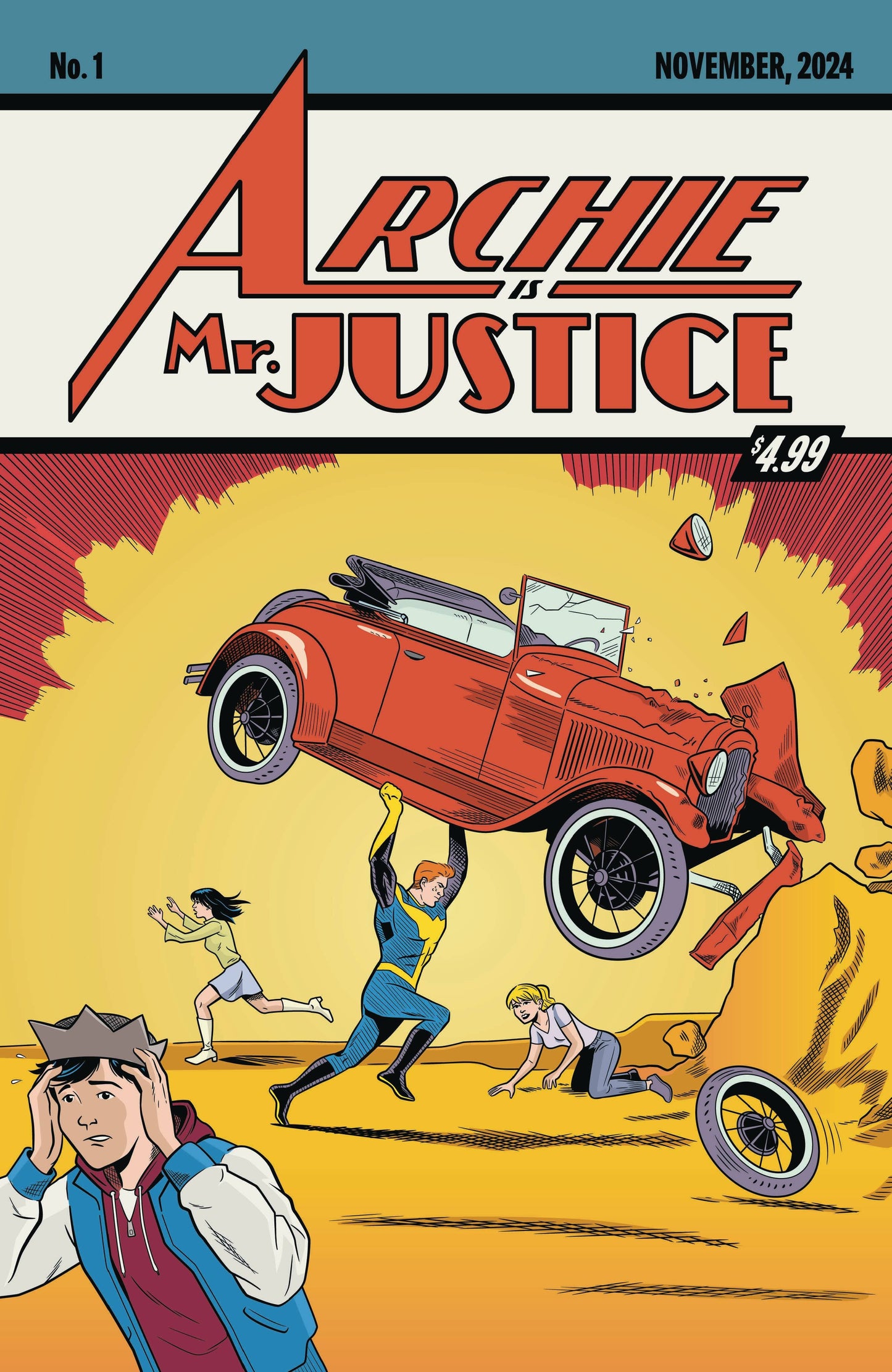 ARCHIE COMIC PUBLICATIONS NEW THIS WEEK ARCHIE IS MR JUSTICE #1 CVR C (VF/NM)