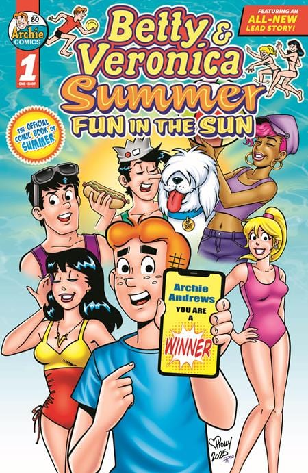Archie Comics Publications COMIC BOOK BETTY & VERONICA SUMMER FUN IN THE SUN (ONE SHOT) CVR A HOLLY G & ROSARIO TITO PENA
