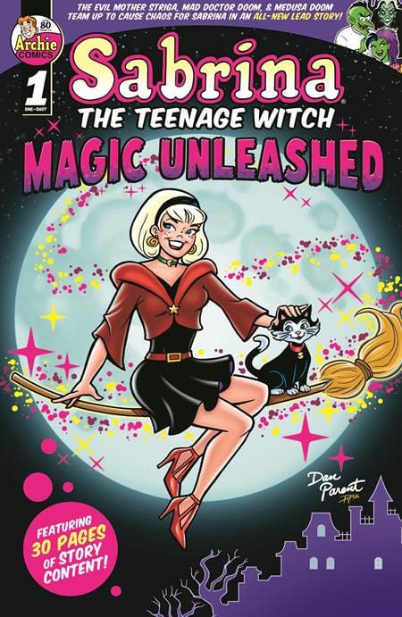 Archie Comics Publications NEW LAST WEEK SABRINA THE TEENAGE WITCH MAGIC UNLEASHED (ONE SHOT) CVR A DAN PARENT