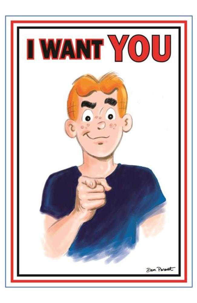 Archie Comics Publications NEW THIS WEEK Archie Comics Celebrates Americas 250 Th (One Shot) Cover C Dan Parent Uncle Sam Poster Art Variant