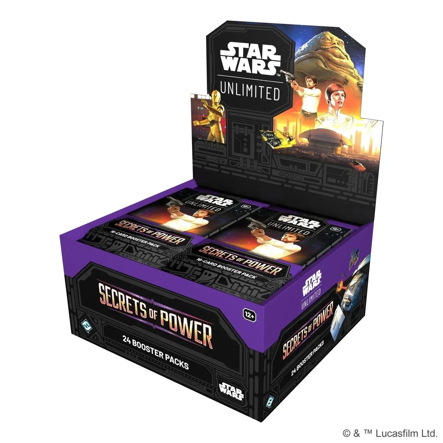 ASMODEE GAME STAR WARS SECRETS OF POWER  BOOSTER BOX Brand New & Sealed