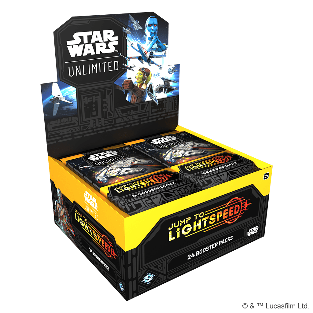 ASMODEE GAME STAR WARS: UNLIMITED - JUMP TO LIGHTSPEED BOOSTER BOX