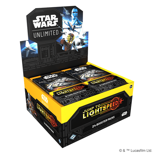 ASMODEE GAME STAR WARS: UNLIMITED - JUMP TO LIGHTSPEED BOOSTER BOX