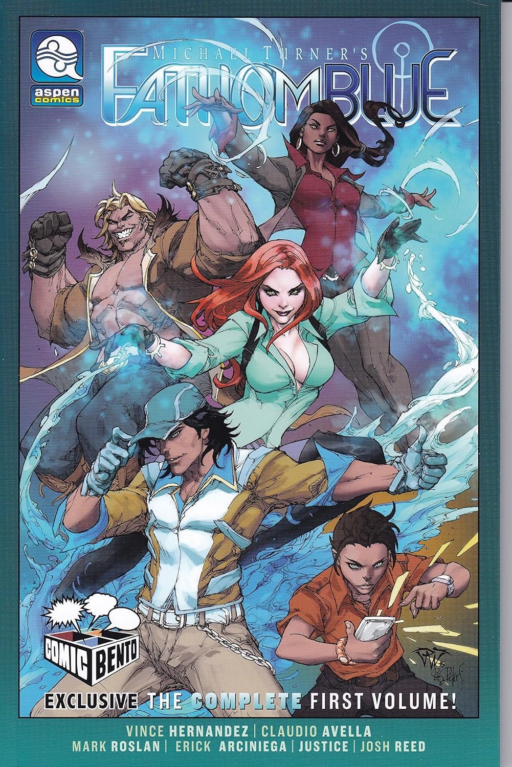 ASPEN MLT INC trade Michael Turner's FathomBlue Comic Bento Variant Edition