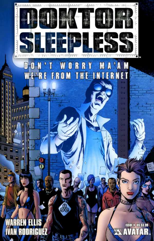 Avatar Press COMIC BOOK Doktor Sleepless #4 (FN/VF)