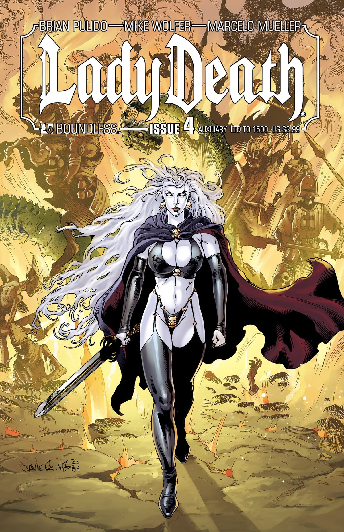 Avatar Press COMIC BOOK Lady Death #4 - CVR C (VF/NM)