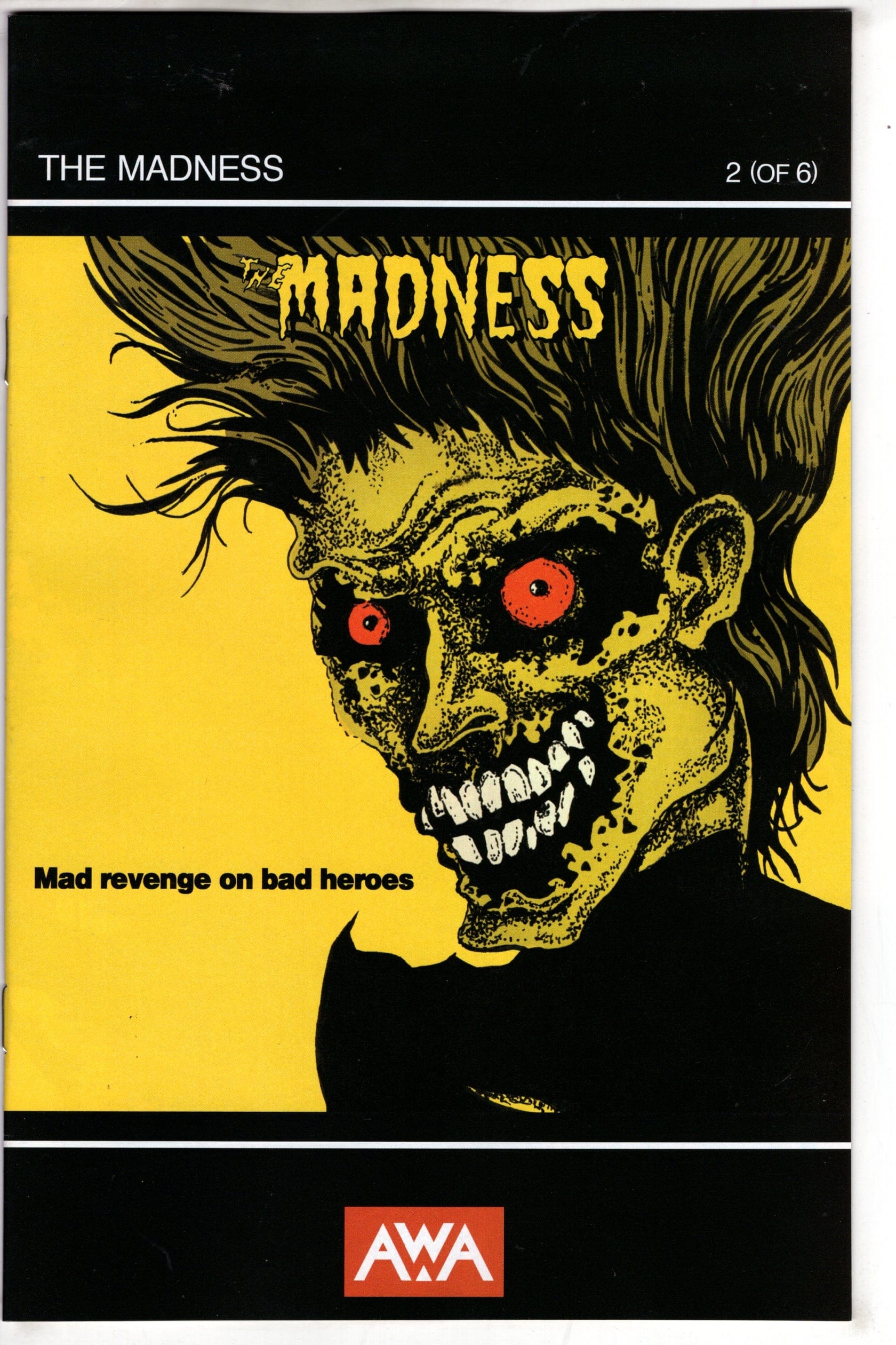 AWA COMIC BOOK The Madness #2 (Of 6) Cover C Otrakji Punk Rock Homage (Mature)