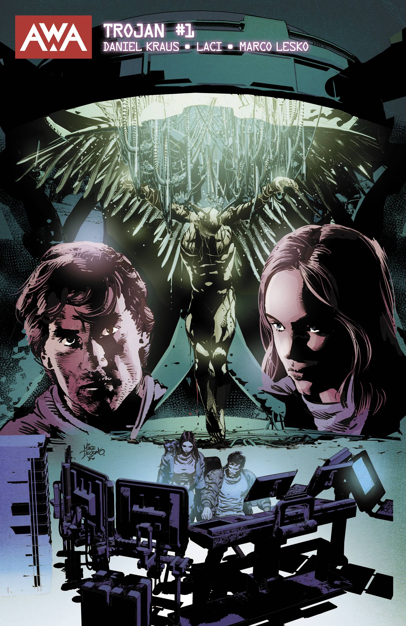 AWA COMIC BOOK TROJAN #1 (OF 4) CVR B DEODATO JR (MR)