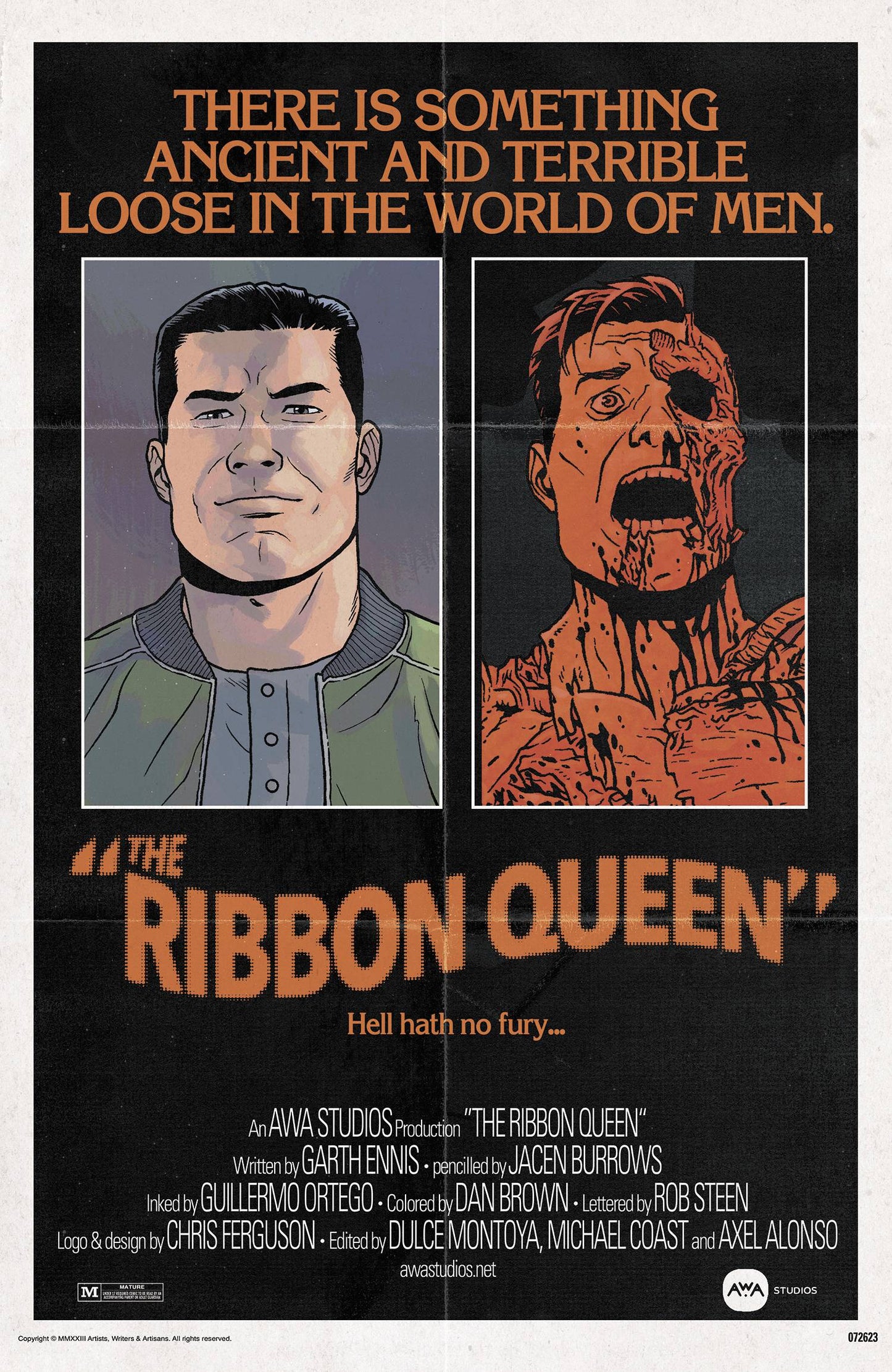 AWA Comics THE RIBBON QUEEN #1 (OF 8) CVR C HORROR HOMAGE (NET) (MR)