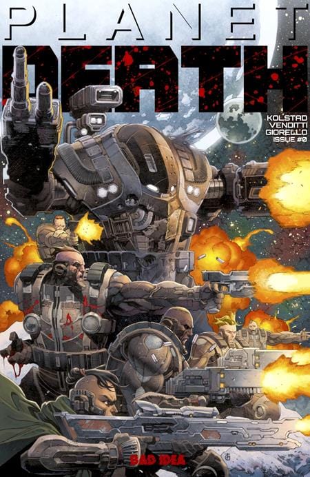 BAD IDEA COMIC BOOK PLANET DEATH #0 (of 4) CVR A TOMAS GIORELLO