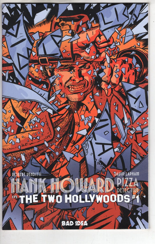 BAD IDEA NEW THIS WEEK HANK HOWARD PIZZA DETECTIVE THE TWO HOLLYWOODS #1 (OF 2) CVR B DAVID LAPHAM VAR (VF/NM)