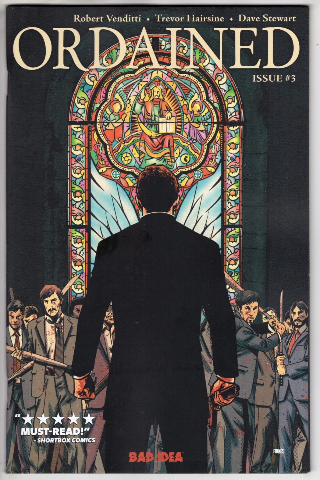 BAD IDEA NEW THIS WEEK Ordained #3 (Of 4) Cover A Jorge Fornes Variant