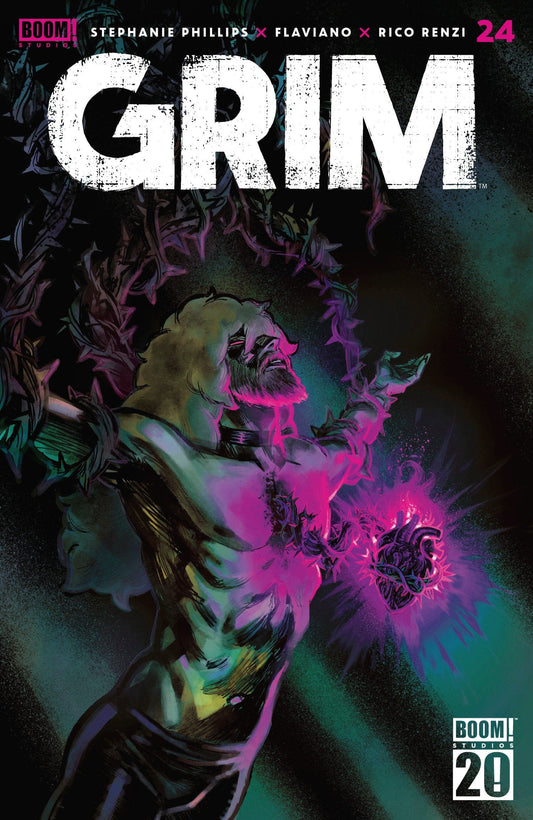 Boom Entertainment COMIC BOOK Grim #24 A Main (Dressed, Flaviano)