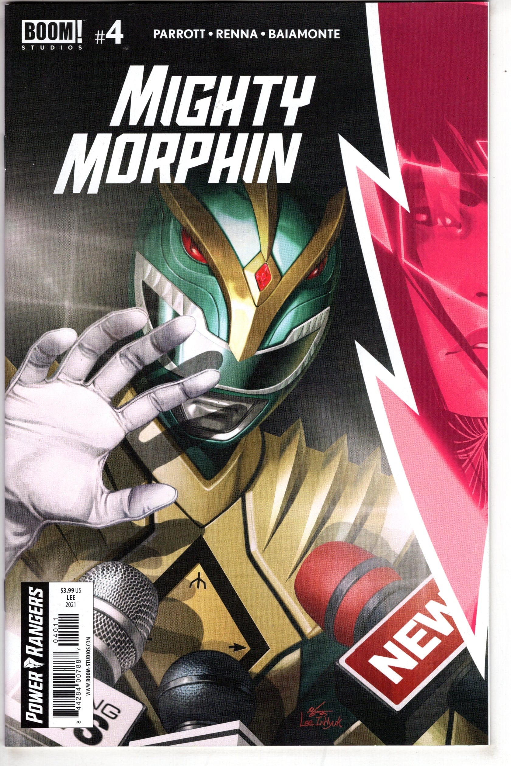 BOOM ENTERTAINMENT COMIC BOOK MIGHTY MORPHIN #4 CVR A MAIN