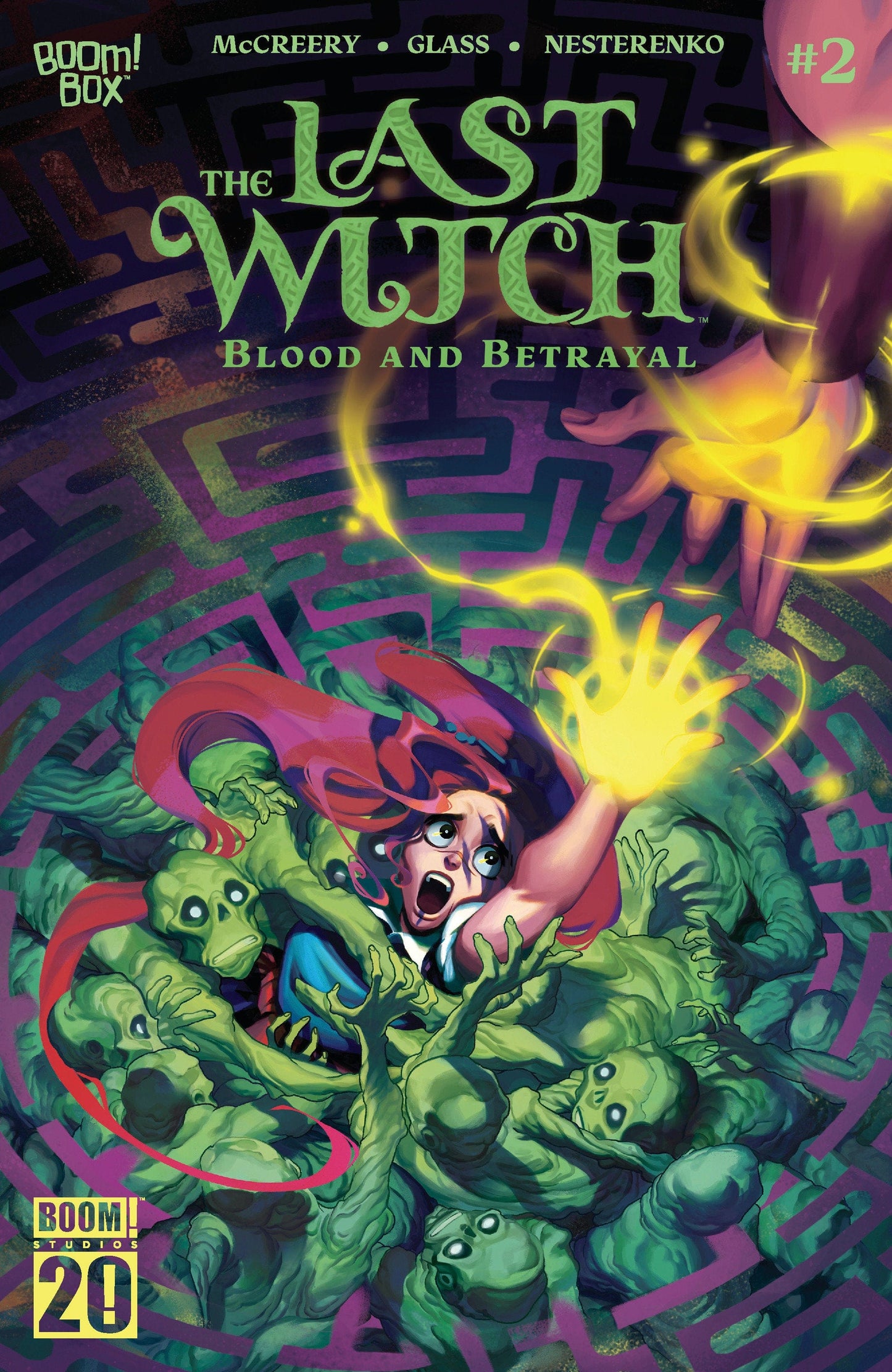 Boom Entertainment COMIC BOOK The Last Witch: Blood & Betrayal #2 A Main (Dressed  Glass)