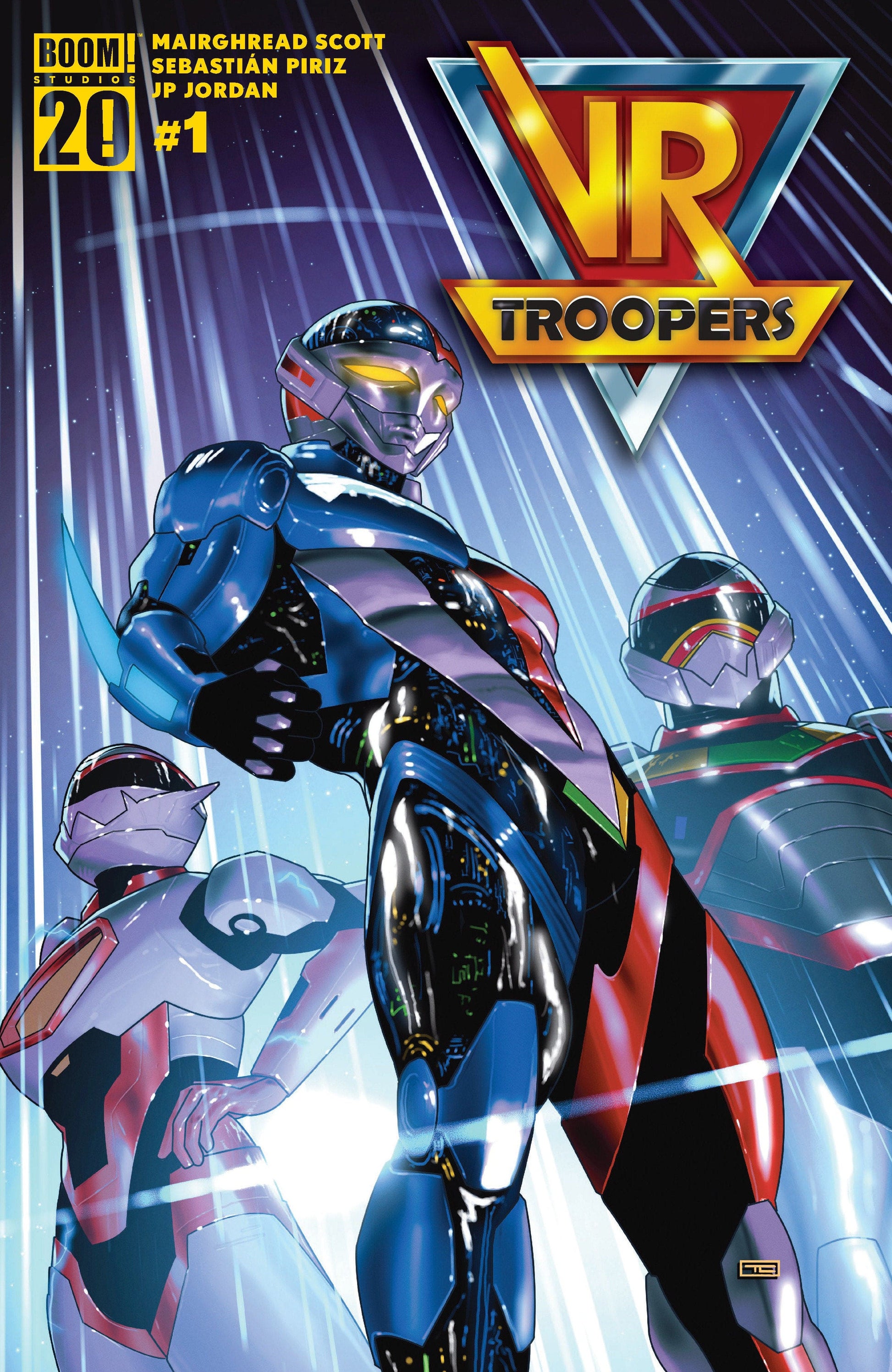 Boom Entertainment COMIC BOOK VR Troopers #1 A Main (Dressed  Clarke)