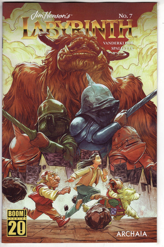 Boom Entertainment COMIC BOOKS Jim Henson's Labyrinth #7 A Main (Dressed  Malavia)