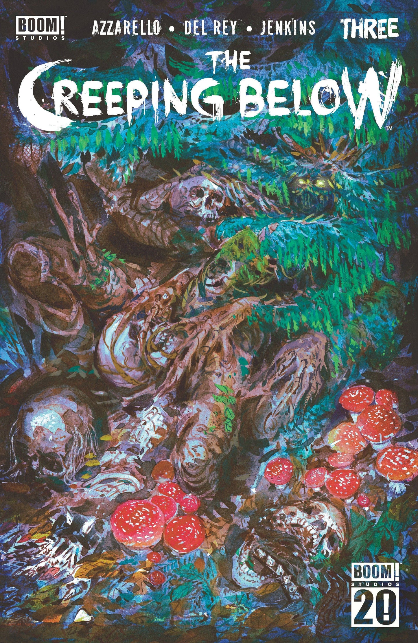 Boom Entertainment COMIC BOOKS The Creeping Below #3 A Main (Dressed  Del Rey)