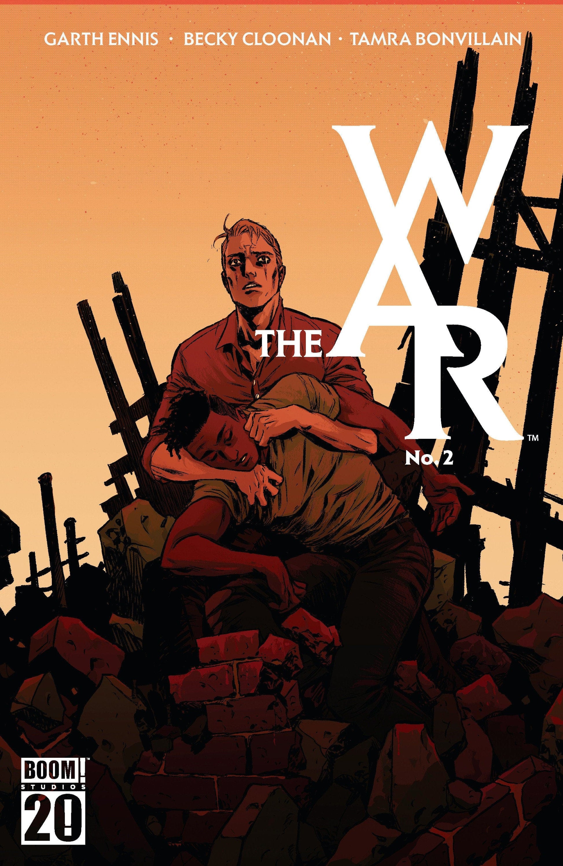 Boom Entertainment NEW LAST WEEK The War #2 A Main (Dressed, Cloonan)