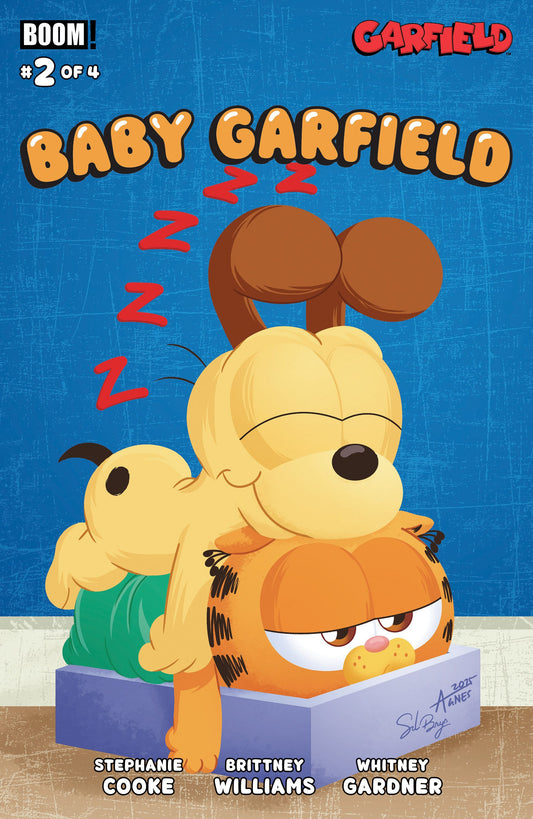 Boom Entertainment NEW THIS WEEK Baby Garfield #2 A Main (Dressed, Garbowska) (VF/NM)