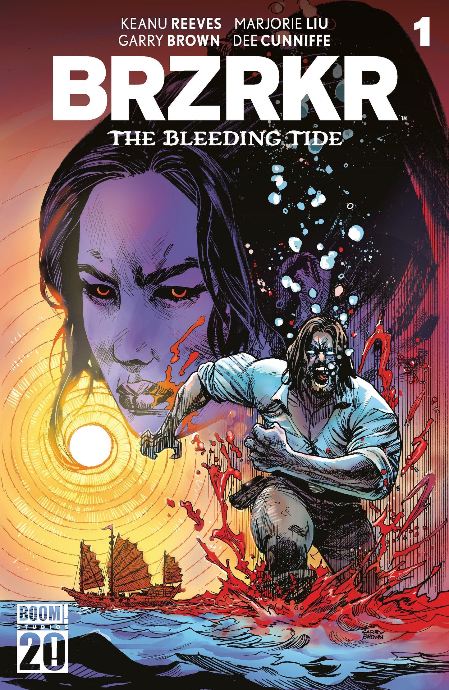 Boom Entertainment NEW THIS WEEK BRZRKR: The Bleeding Tide #1 D Variant (Dressed  Foil, Brown)