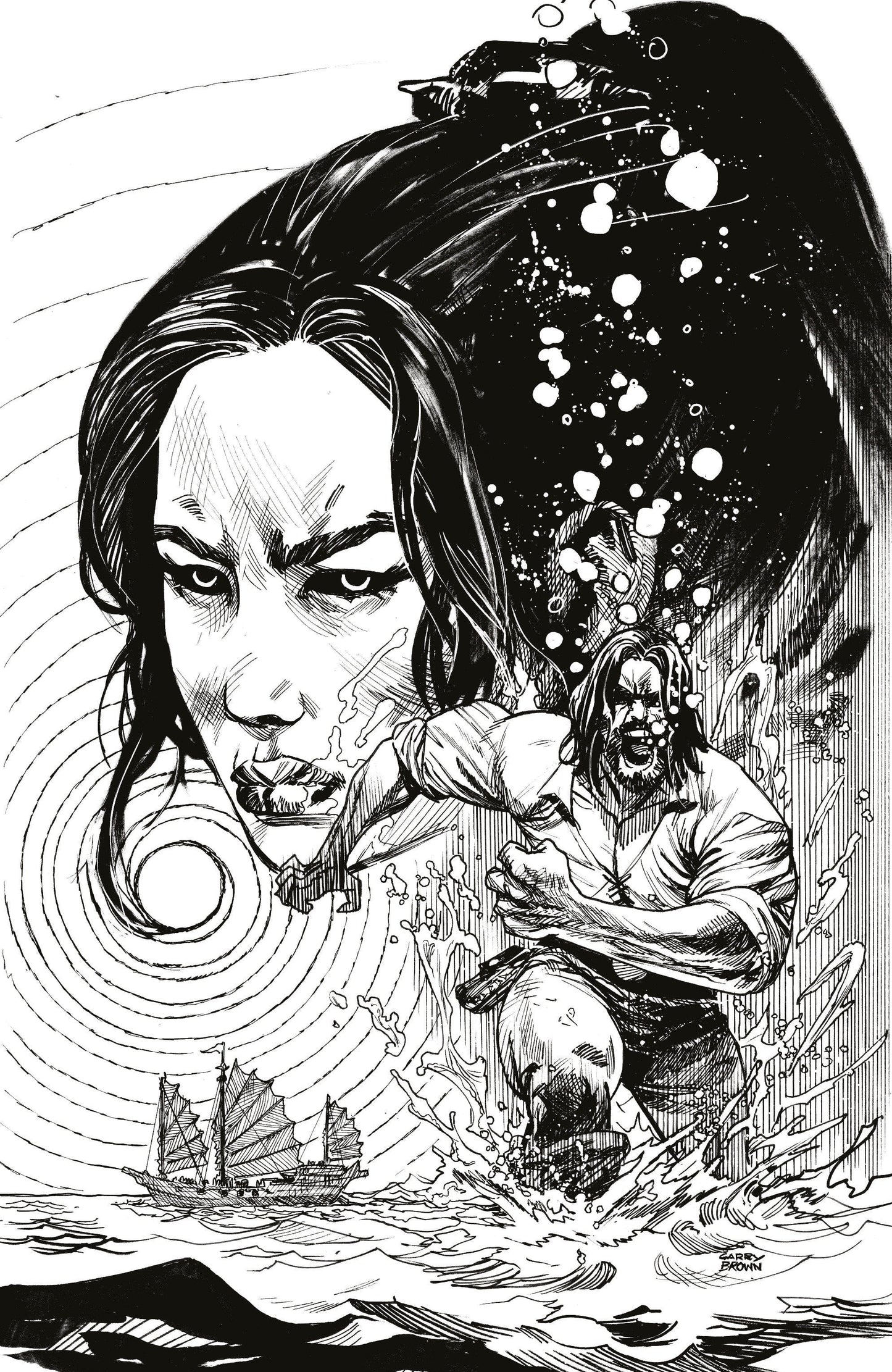 Boom Entertainment NEW THIS WEEK BRZRKR: The Bleeding Tide #1 L Unlimited Var (Full Art  Brown)