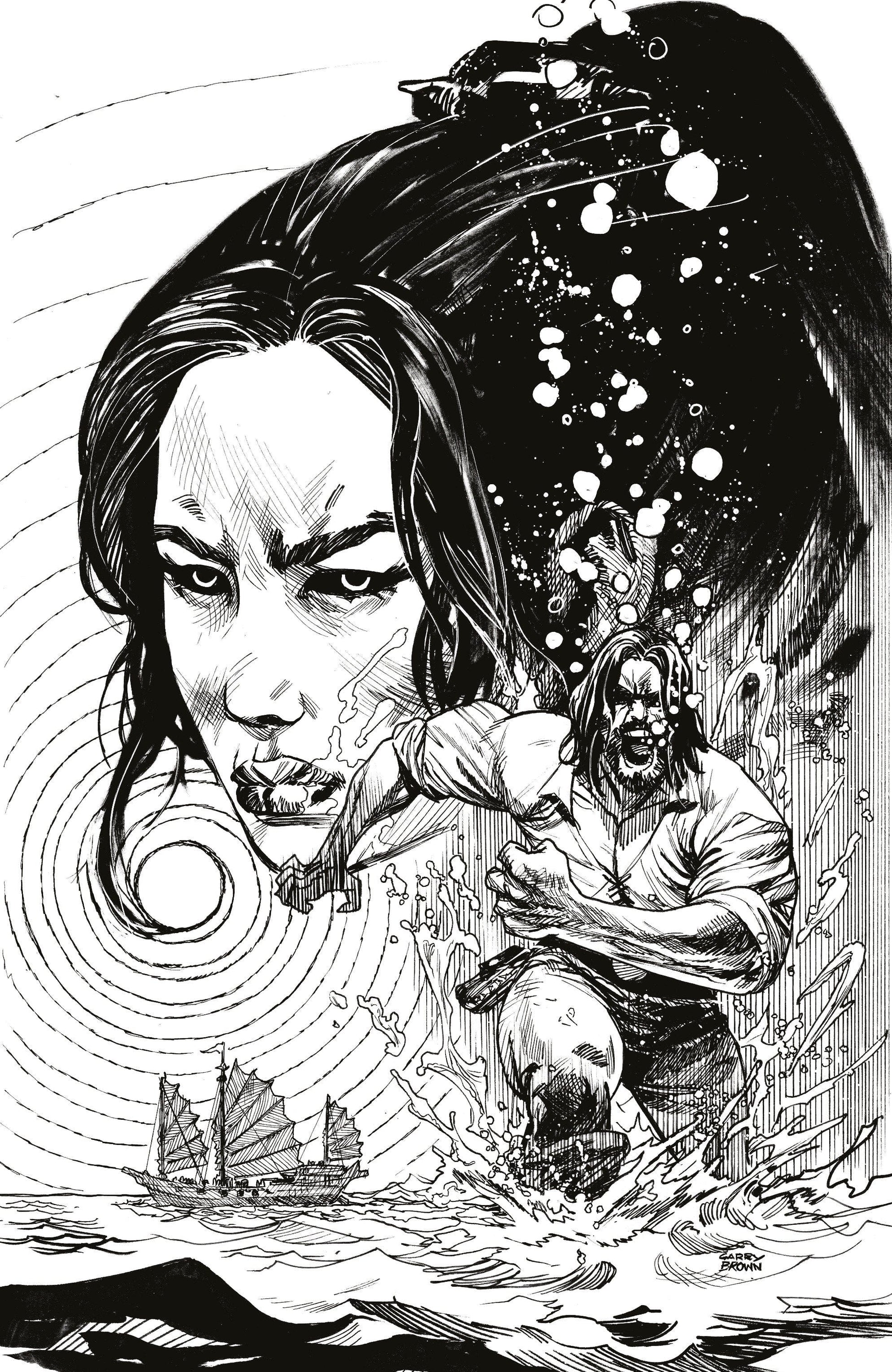 Boom Entertainment NEW THIS WEEK BRZRKR: The Bleeding Tide #1 L Unlimited Var (Full Art  Brown)