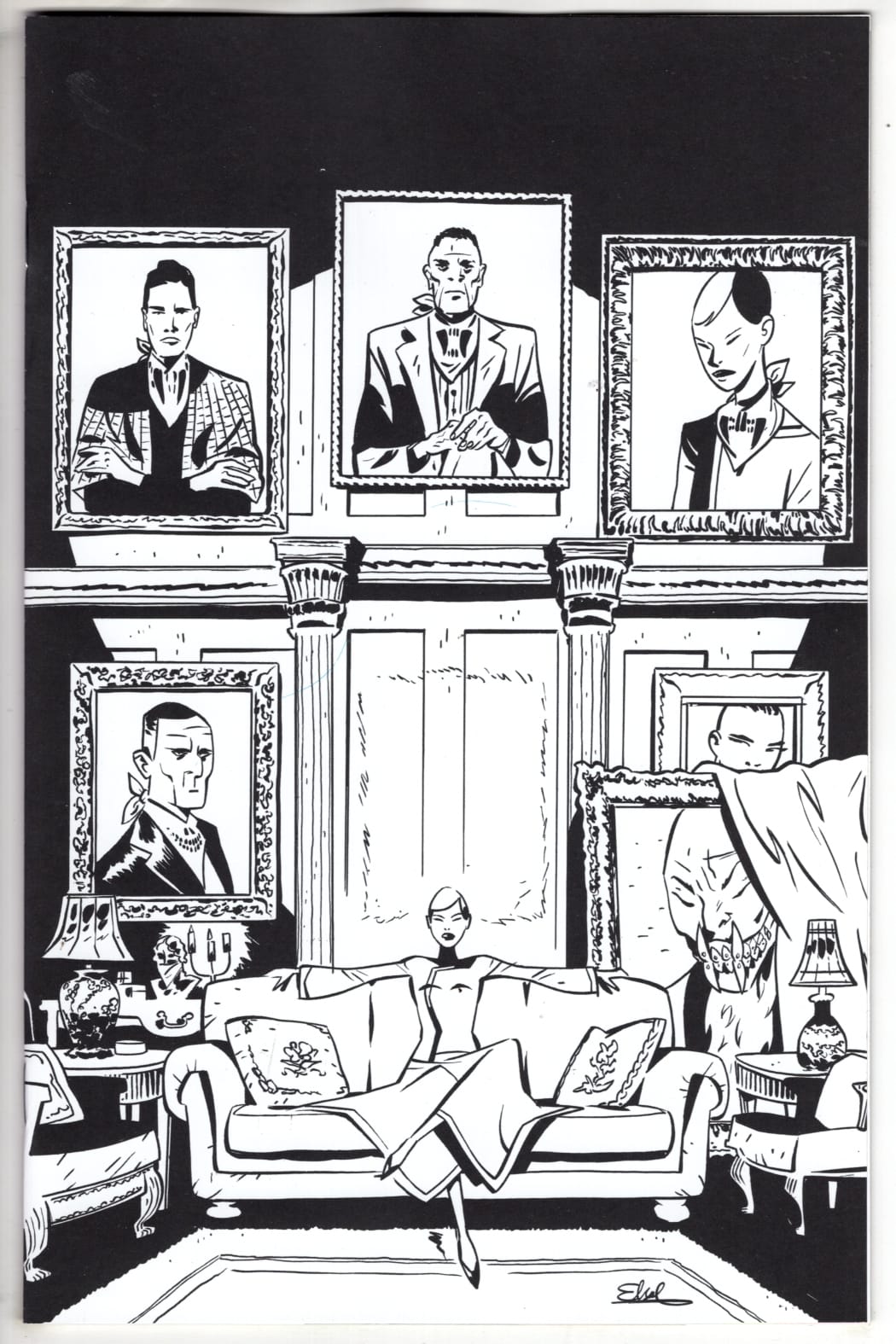 Boom Entertainment NEW THIS WEEK Fall of the House of Slaughter #1 D 1:10 INCV (Full Art, Charretier) (VF/NM)