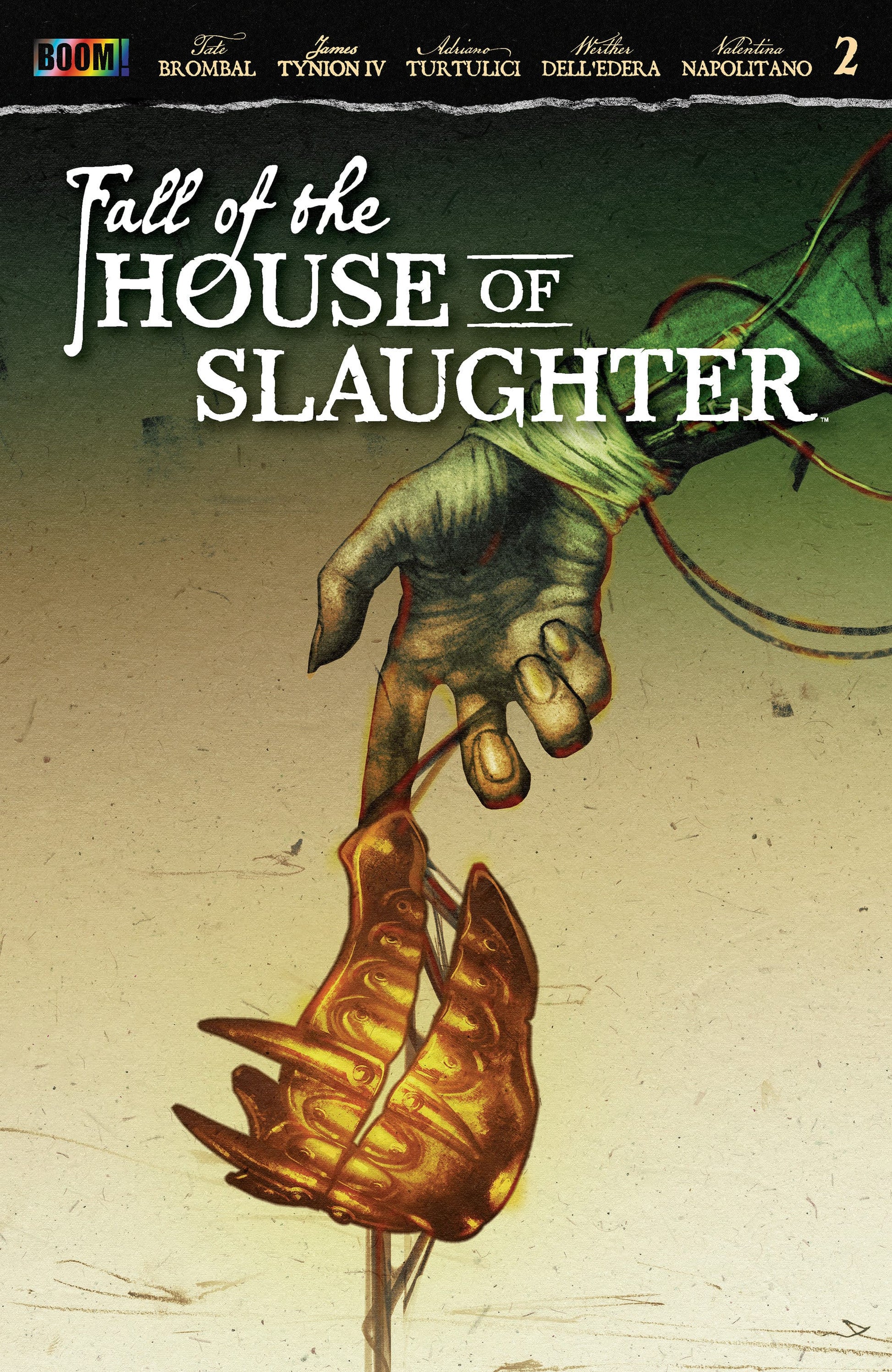 Boom Entertainment NEW THIS WEEK Fall of the House of Slaughter #2 A Main (Dressed, Connelly) (VF/NM)