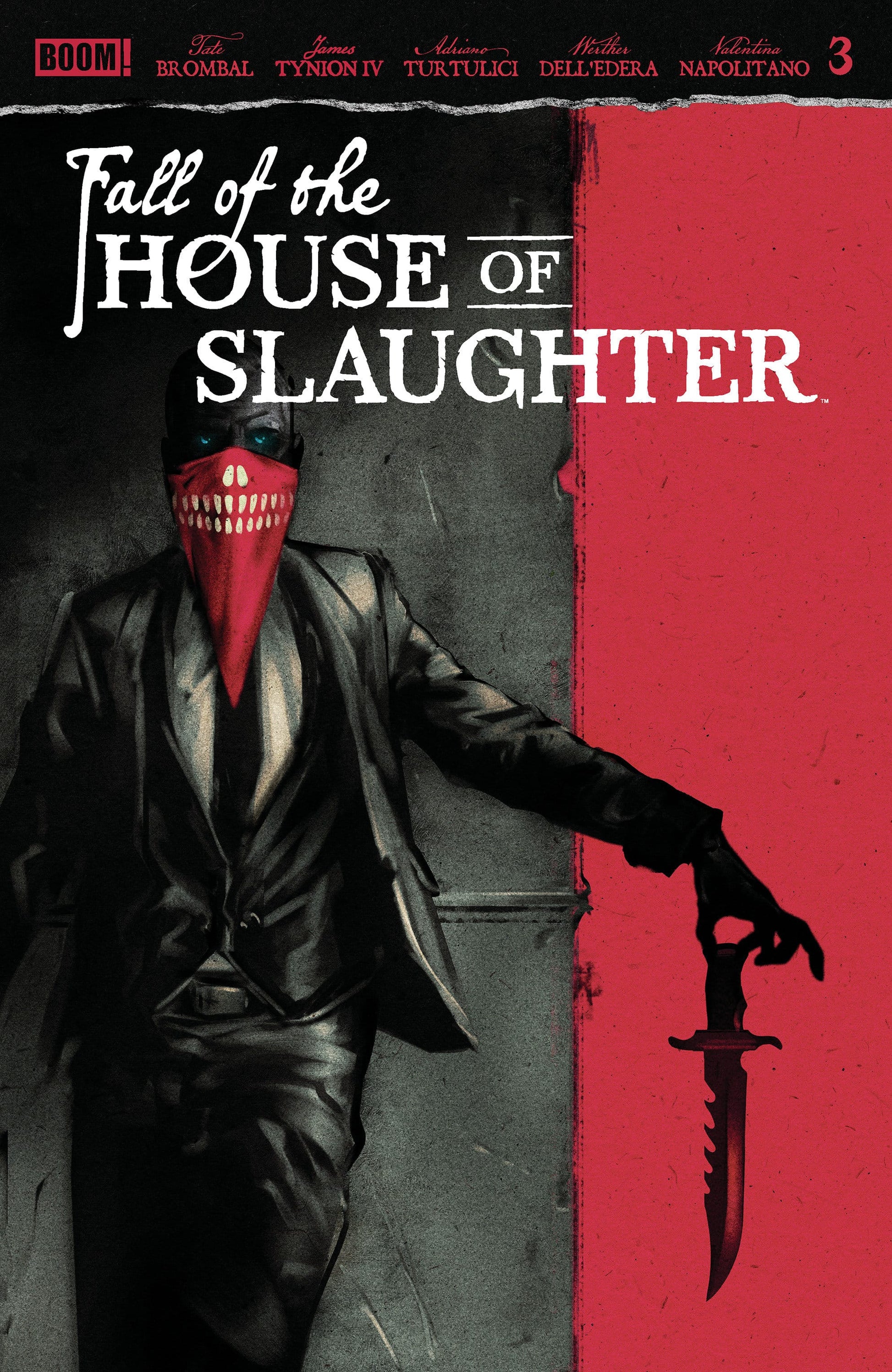 Boom Entertainment NEW THIS WEEK Fall of the House of Slaughter #3 A Main (Dressed, Connelly) (VF/NM)