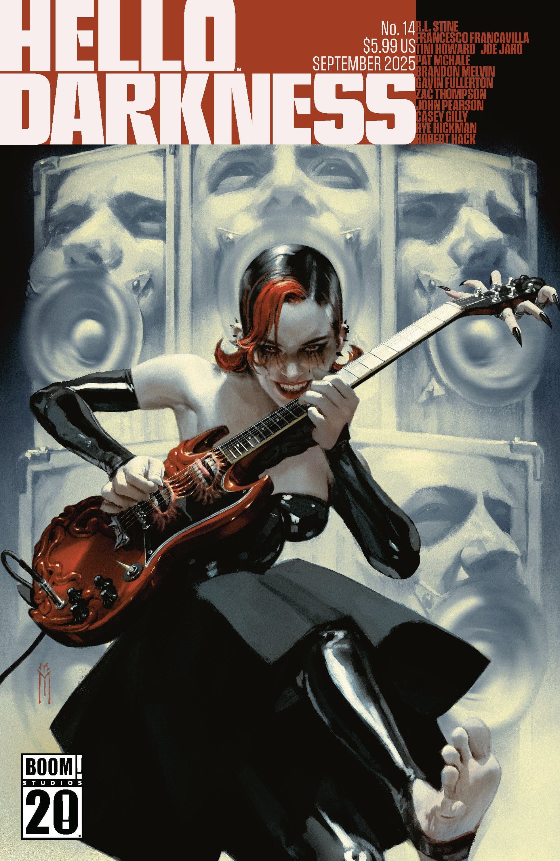 Boom Entertainment NEW THIS WEEK Hello Darkness #14 A Main (Dressed  Mercado)