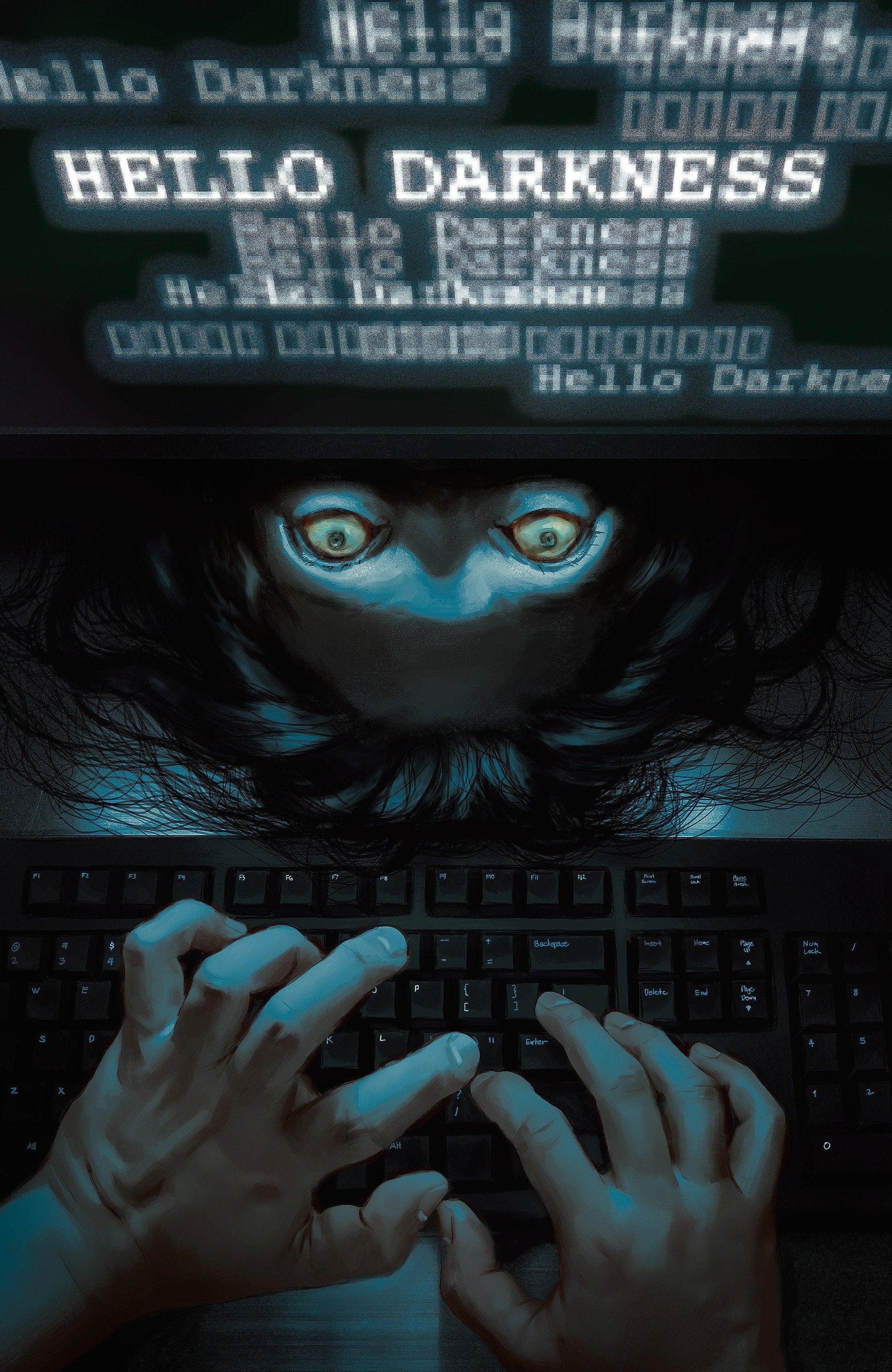 Boom Entertainment NEW THIS WEEK Hello Darkness #15 C Variant (Full Art  Mercado)